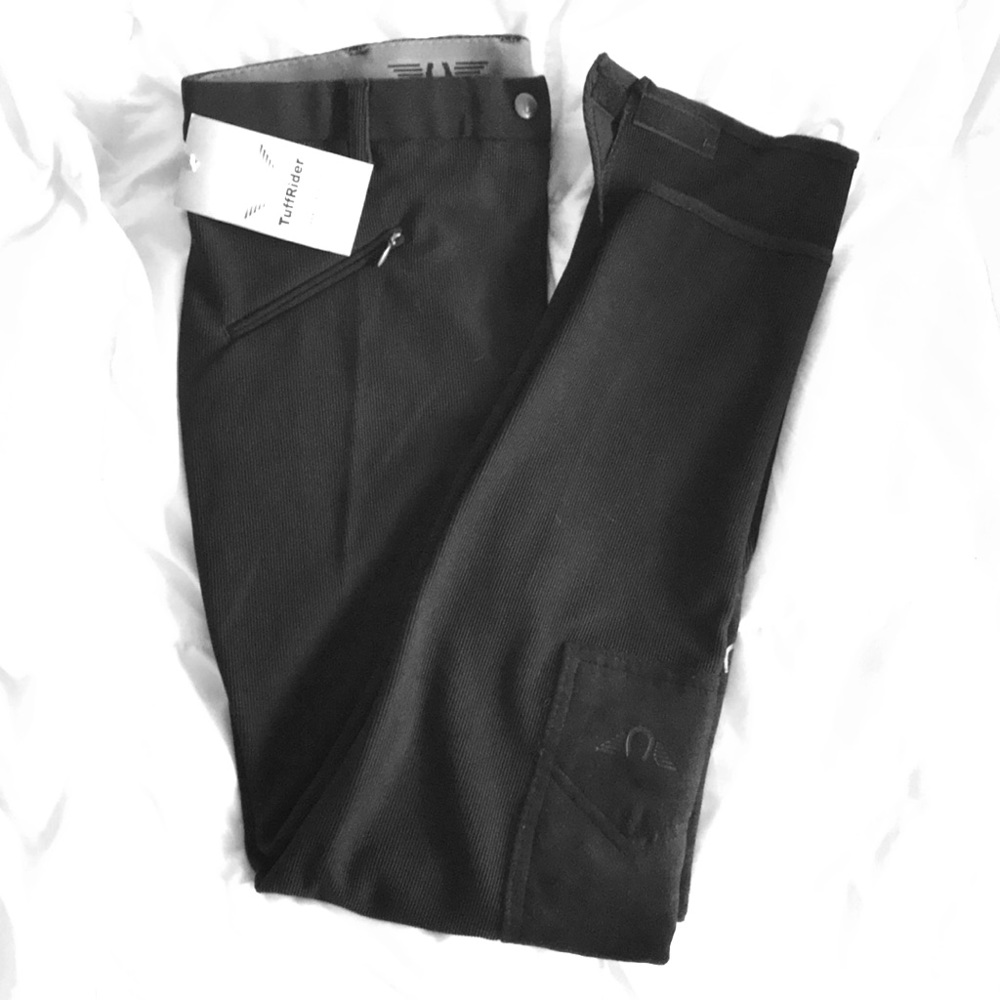 TuffRider Black Horseback Riding Pants size 34 Reg